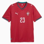 Günstige Fußballtrikots Portugal Vitinha 23 Heimtrikot FIFA WM 2026 Kurzarm