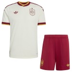 Günstige Fußballtrikots Spanien Kinder Auswärtstrikot FIFA WM 2026 Kurzarm Günstige Fußballtrikots Spanien Kinder Auswärtstrikot FIFA WM 2026 Kurzarm
