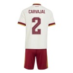 Günstige Fußballtrikots Spanien Carvajal 2 Kinder Auswärtstrikot FIFA WM 2026 Kurzarm