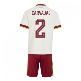 Günstige Fußballtrikots Spanien Carvajal 2 Kinder Auswärtstrikot FIFA WM 2026 Kurzarm