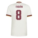 Günstige Fußballtrikots Spanien Fabian 8 Auswärtstrikot FIFA WM 2026 Kurzarm