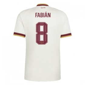 Günstige Fußballtrikots Spanien Fabian 8 Auswärtstrikot FIFA WM 2026 Kurzarm