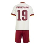 Günstige Fußballtrikots Spanien Lamine Yamal 19 Kinder Auswärtstrikot FIFA WM 2026 Kurzarm