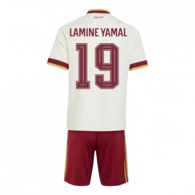 Günstige Fußballtrikots Spanien Lamine Yamal 19 Kinder Auswärtstrikot FIFA WM 2026 Kurzarm