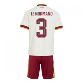 Günstige Fußballtrikots Spanien Le Normand 3 Kinder Auswärtstrikot FIFA WM 2026 Kurzarm