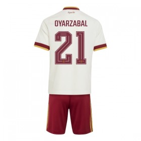 Günstige Fußballtrikots Spanien Oyarzabal 21 Kinder Auswärtstrikot FIFA WM 2026 Kurzarm