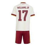 Günstige Fußballtrikots Spanien Williams JR 17 Kinder Auswärtstrikot FIFA WM 2026 Kurzarm