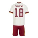Günstige Fußballtrikots Spanien Zubimendi 18 Kinder Auswärtstrikot FIFA WM 2026 Kurzarm Günstige Fußballtrikots Spanien Zubimendi 18 Kinder Auswärtstrikot FIFA WM 2026 Kurzarm