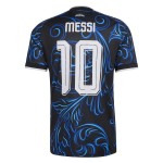 Günstige Fußballtrikots Argentinien Messi 10 Kinder Auswärtstrikot FIFA WM 2026 Kurzarm