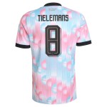 Günstige Fußballtrikots Belgien Tielemans 8 Auswärtstrikot FIFA WM 2026 Kurzarm