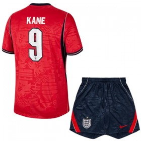Günstige Fußballtrikots England Kane 9 Kinder Auswärtstrikot FIFA WM 2026 Kurzarm