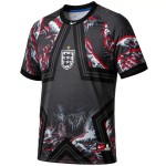 Günstige Fußballtrikots England Lifestyle Torwart FIFA WM 2026 Schwarze Kurzarm