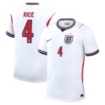 Günstige Fußballtrikots England Rice 4 Heimtrikot FIFA WM 2026 Kurzarm