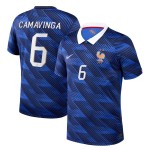 Günstige Fußballtrikots Frankreich Camavinga 6 Heimtrikot FIFA WM 2026 Kurzarm