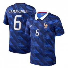 Günstige Fußballtrikots Frankreich Camavinga 6 Heimtrikot FIFA WM 2026 Kurzarm