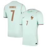 Günstige Fußballtrikots Frankreich O. Dembele 7 Auswärtstrikot FIFA WM 2026 Kurzarm