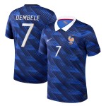 Günstige Fußballtrikots Frankreich O. Dembele 7 Heimtrikot FIFA WM 2026 Kurzarm