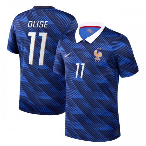 Günstige Fußballtrikots Frankreich Olise 11 Heimtrikot FIFA WM 2026 Kurzarm Günstige Fußballtrikots Frankreich Olise 11 Heimtrikot FIFA WM 2026 Kurzarm