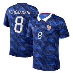 Günstige Fußballtrikots Frankreich Tchouameni 8 Heimtrikot FIFA WM 2026 Kurzarm