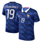 Günstige Fußballtrikots Frankreich Theo Hernandez 19 Heimtrikot FIFA WM 2026 Kurzarm