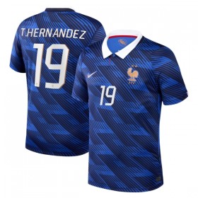 Günstige Fußballtrikots Frankreich Theo Hernandez 19 Heimtrikot FIFA WM 2026 Kurzarm