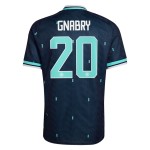 Günstige Fußballtrikots Deutschland Gnabry 20 Auswärtstrikot FIFA WM 2026 Kurzarm