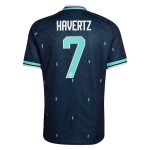 Günstige Fußballtrikots Deutschland Havertz 7 Auswärtstrikot FIFA WM 2026 Kurzarm