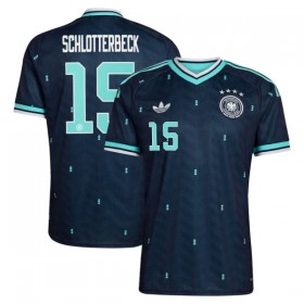 Günstige Fußballtrikots Deutschland N. Schlotterbeck 15 Auswärtstrikot FIFA WM 2026 Kurzarm