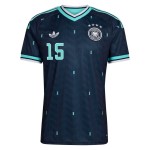 Günstige Fußballtrikots Deutschland N. Schlotterbeck 15 Auswärtstrikot FIFA WM 2026 Kurzarm
