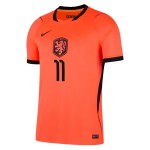 Günstige Fußballtrikots Niederlande Gakpo 11 Heimtrikot FIFA WM 2026 Kurzarm
