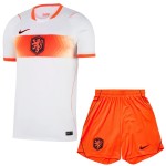 Günstige Fußballtrikots Niederlande Kinder Auswärtstrikot FIFA WM 2026 Kurzarm
