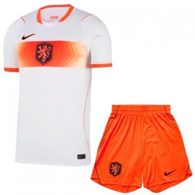 Günstige Fußballtrikots Niederlande Kinder Auswärtstrikot FIFA WM 2026 Kurzarm