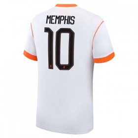 Günstige Fußballtrikots Niederlande Memphis 10 Auswärtstrikot FIFA WM 2026 Kurzarm