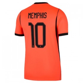 Günstige Fußballtrikots Niederlande Memphis 10 Heimtrikot FIFA WM 2026 Kurzarm