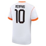 Günstige Fußballtrikots Niederlande Memphis 10 Kinder Auswärtstrikot FIFA WM 2026 Kurzarm