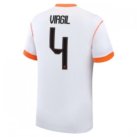 Günstige Fußballtrikots Niederlande Virgil 4 Auswärtstrikot FIFA WM 2026 Kurzarm
