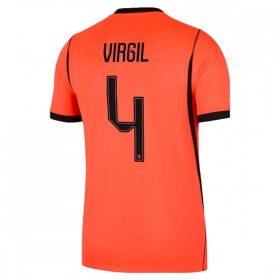 Günstige Fußballtrikots Niederlande Virgil 4 Heimtrikot FIFA WM 2026 Kurzarm