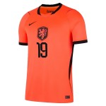 Günstige Fußballtrikots Niederlande Weghorst 19 Heimtrikot FIFA WM 2026 Kurzarm