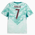 Günstige Fußballtrikots Portugal Ronaldo 7 Auswärtstrikot FIFA WM 2026 Kurzarm
