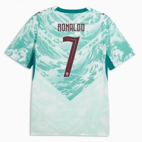 Günstige Fußballtrikots Portugal Ronaldo 7 Auswärtstrikot FIFA WM 2026 Kurzarm