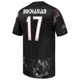 Günstige Fußballtrikots Kanada Buchanan 17 Auswärtstrikot FIFA WM 2026 Kurzarm