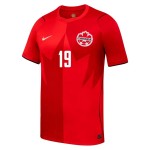 Günstige Fußballtrikots Kanada Davies 19 Heimtrikot FIFA WM 2026 Kurzarm