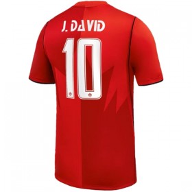 Günstige Fußballtrikots Kanada J. David 10 Heimtrikot FIFA WM 2026 Kurzarm