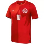 Günstige Fußballtrikots Kanada J. David 10 Heimtrikot FIFA WM 2026 Kurzarm