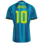 Günstige Fußballtrikots Kolumbien James 10 Auswärtstrikot FIFA WM 2026 Kurzarm