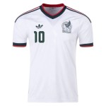 Günstige Fußballtrikots Mexiko A. Vega 10 Auswärtstrikot FIFA WM 2026 Kurzarm