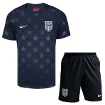 Günstige Fußballtrikots USA Kinder Auswärtstrikot FIFA WM 2026 Kurzarm