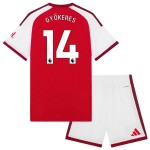Günstige Fußballtrikots Arsenal Gyokeres 14 Kinder Heimtrikot 2026-27 Kurzarm