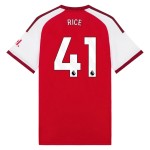Günstige Fußballtrikots Arsenal Rice 41 Heimtrikot 2026-27 Kurzarm
