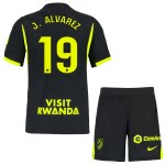 Günstige Fußballtrikots Atlético Madrid J. Alvarez 19 Kinder Auswärtstrikot 2026-27 Kurzarm